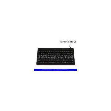 USB Or PS / 2 Or USB + PS / 2 Interface Waterproof Silicone Keyboard With 87 Keys