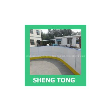 Wholesale prices hockey shooting rink skating/hdpe ice rink barriers/hdpe ice rink fence