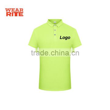 Dry Fit Customized Logo 100% polyester Polo Shirt