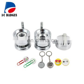 New 1"25mm Round Interchangeable Button Badge Making machine Mould