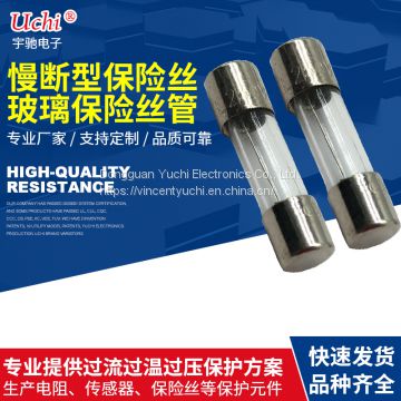 Made in China glass fuse 5*20 protector 2A250V6*30 flat head tubular fuse 3*10