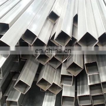 seamless stainless steel square rectangular pipe astm a312 tp316/316l