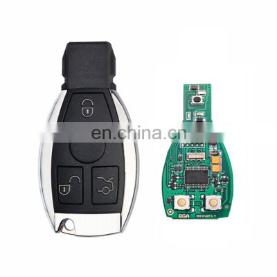 3 Buttons 433/315 mhz Smart Remote Key Fob For Mercedes Benz after 2000 BGA replace NEC Chip Car Key