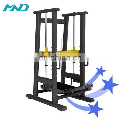 Home Fitness Multifunction Free Weight Strength Machine Gym Fitness MND-PL76 Vertical Reverse Leg Press Machine Carton Steel 1pc Trainer