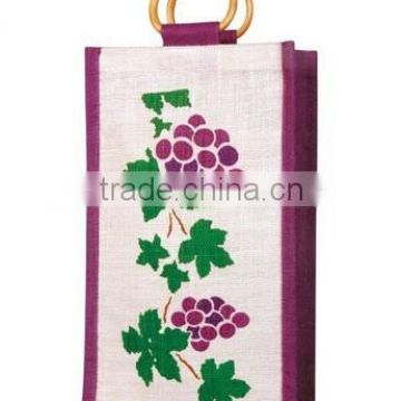 Flower print wine bag 2015