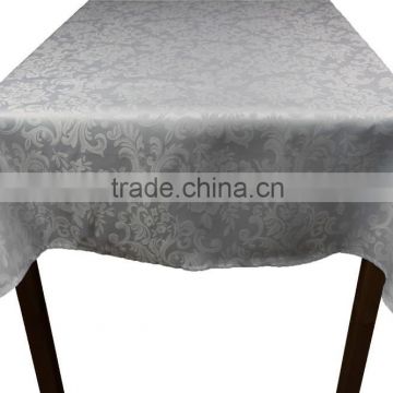 100% polyester cheap jacquard tablecloth