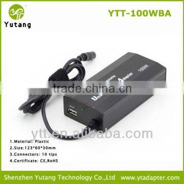 Universal Laptop Charger 100W Usb Ac & Dc Power Adapter