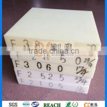 Thick polyurethane waste foam for usage of furniture