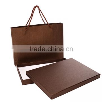 Factory Wholesale Cheap Brown Shoulder Paper Box Packaging.