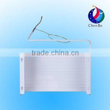 Aluminum roll bond refrigerator evaporator