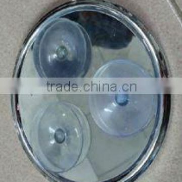 Hot selling bathroom round suction mirror
