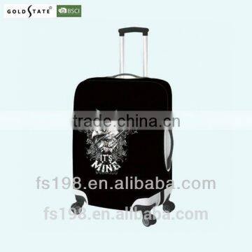 Owl Spandex luggage cover with printing