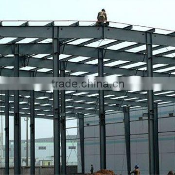 Steel roof structure