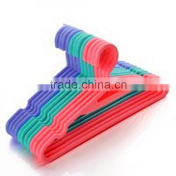 used friendly skid-proof,colorful plastic hanger