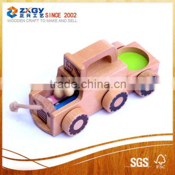 Wooden Car Model, Wooden Car Moving Toys