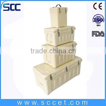 SCC brand 120L OEM rolling Ice chest ,ice cooler box OEM manufacturer