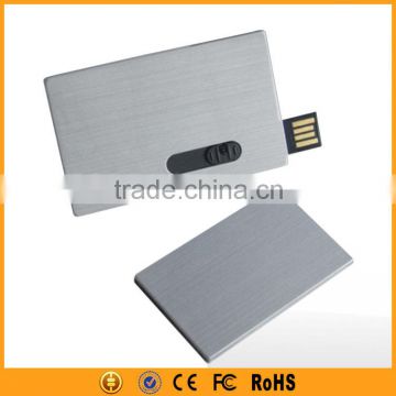 8GB Credit Card Shape USB Flash Drive With Custom Logo