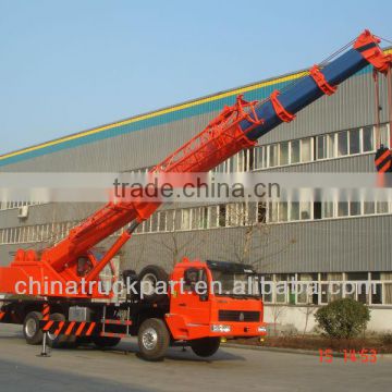 SINOTRUK 25 tons truck crane