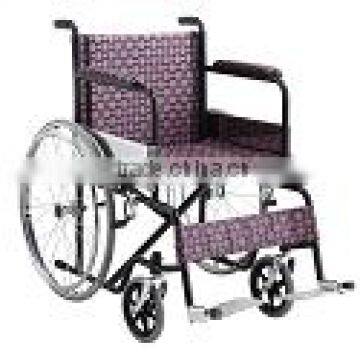 LIGHTWEIGHT PORTABLE FOLDING CHINA EXPORT Manual Wheelchair NEW-MODEL