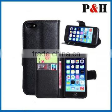 Credit Card Holder Flip Wallet Leather Case for iPhone 6 Plus