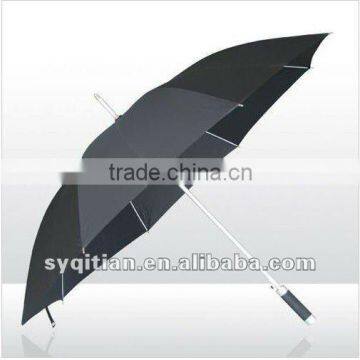 woonden handle golf umbrella