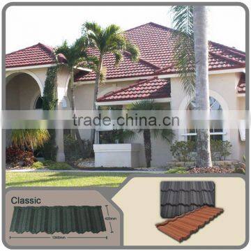 2015 Low roof tiles cost of roofs/Low stone coated steel roofing tiles prices/Classical chinese roof tiles with stone coated