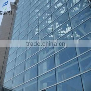 Clear Hollow Safety Glass Wall