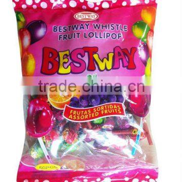 Bestway Whistle fruit lollipop