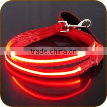 Small Size LED Lighted Up Hot Sale Puppy Leash with USB Rechargeable