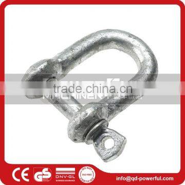 STAINLESS STEEL EUROPEAN TYPE COMMERCIAL LARGE DEE SHACKLE