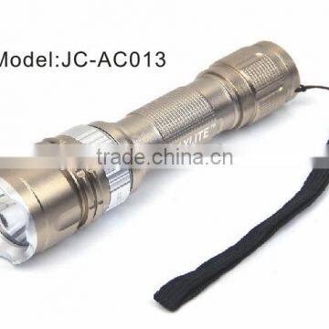 JC-AF013 3w zoom function Torch with rechargeable battery