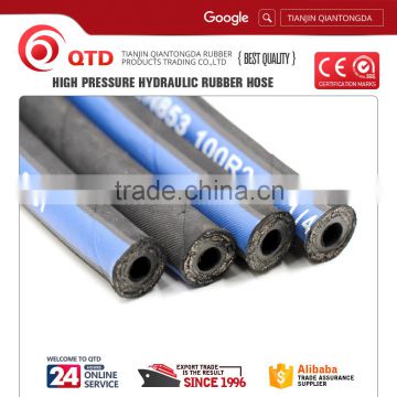 High pressure rubber hydraulic hose