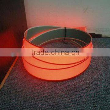 red illuminated tape ,flexible ,super thin ,lightweight ,can be rolled