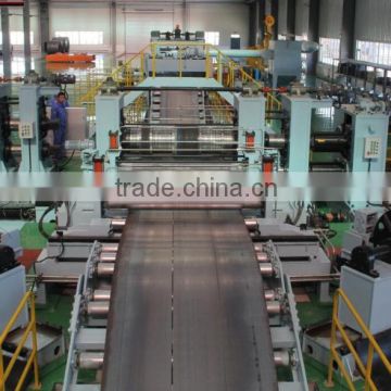 hot/cold-rolled steel coil slitting and rewinding machine