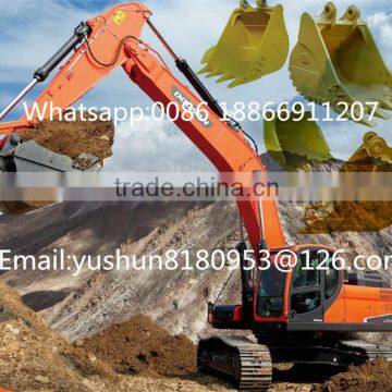 Doosan DH220LC-9E Excavator buckets, Customized DH220LC Excavator Standard 0.93-1.0M3 buckets for sale
