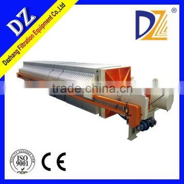 Automatic membrane filter press for mining