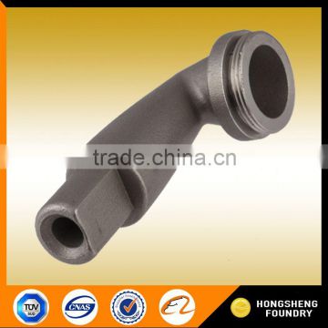 investment casting pipe fittings precision cnc lathe machine parts