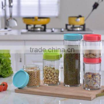 500ml food Storage Natural Sugar Jar with Lid