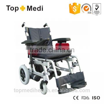 elderly care products 4 wheel electric wheelchair with lead batteries
