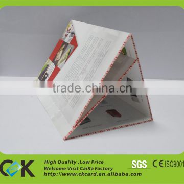Eco-friendly 175-400gsm paper!Card and folded flyers printing with competitive price