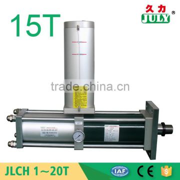 JULY made portable zinc plated double acting hydraulic cylinder