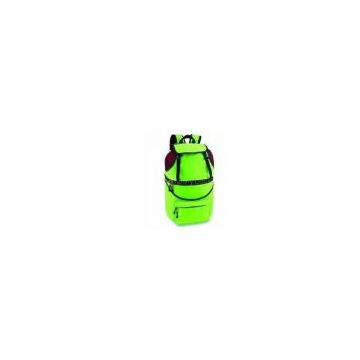 Green Picnic Insulated 600D Polyester Cooler Backpack odm-y14