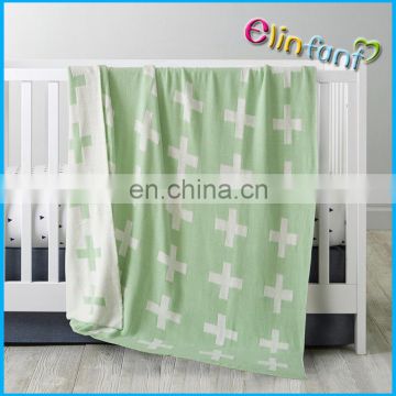 New style Fashion crochet baby blanket manufacturer in China