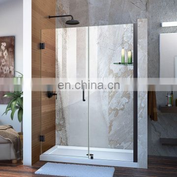 Wholesale shower glass door decorative sliding glass doors
