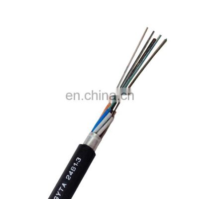 6 8 12 24 36 48 72 96 144 core fiber optic  cable price per meter 96 fiber optic cable color code