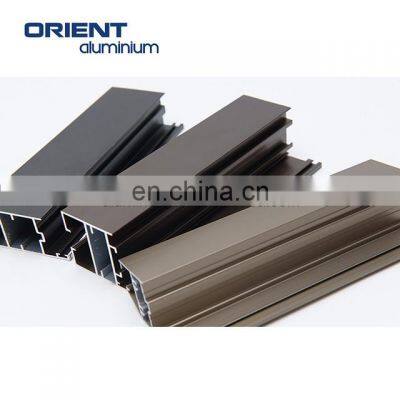 Excellent quality aluminum thermal break triple glazed windows profiles