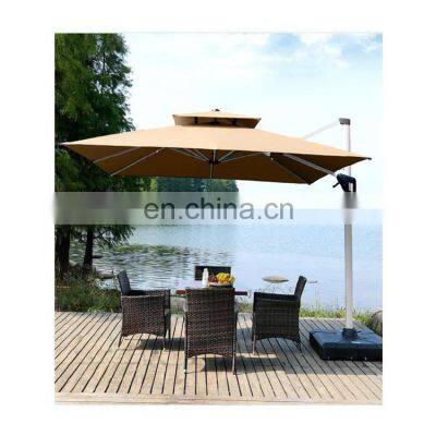 Convenient outdoor quitasol  garden umbrella furniture sets