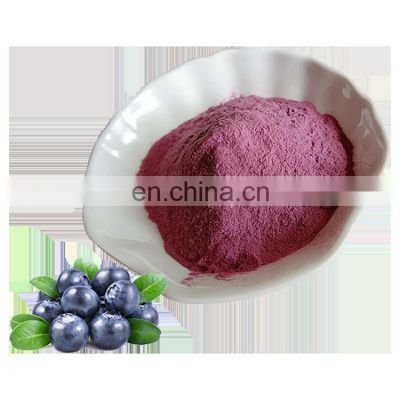 Hot selling factory supply blueberry powder fruit 100% natural blueberry fruit extract powder