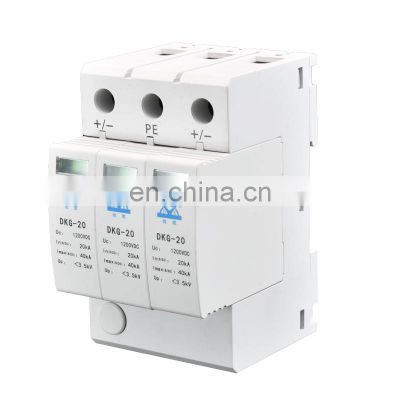 china factory OEM 20ka 2P/3P/4P dc power spd 1000V solar system surge protective device for surge protection