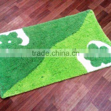 COLOURED TEXTURED BATH MATS